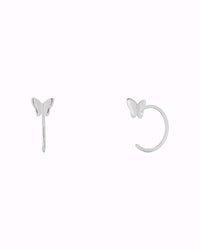 Schmetterlingsförmige offene Creolen