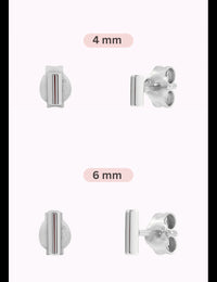 Barbell-Ohrstecker - Zwei Größen verfügbar