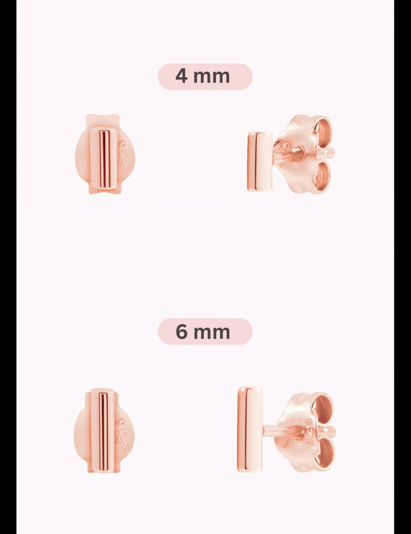 Barbell-Ohrstecker - Zwei Größen verfügbar