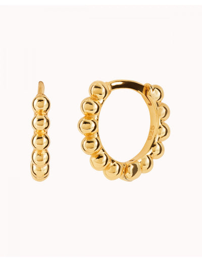 Kleine Kugel-Creolen – 4 Größen verfügbar