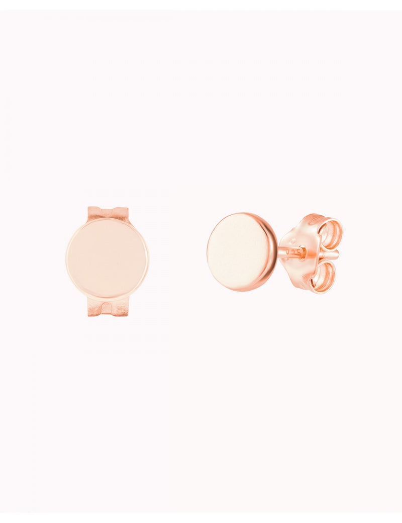 Pendientes stud pequeños en forma de círculo - Tres diámetros disponibles