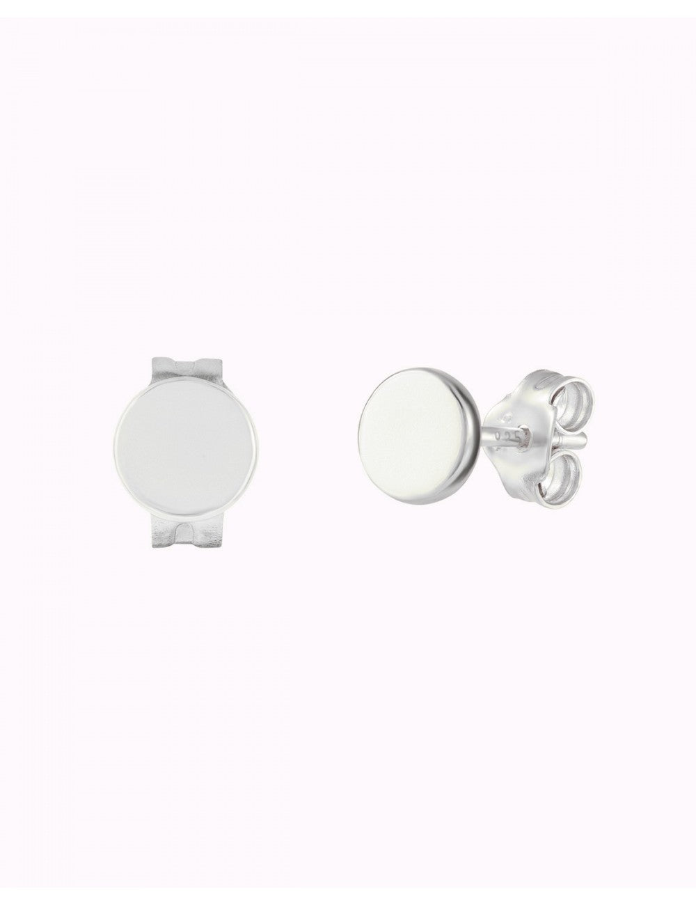 Pendientes stud pequeños en forma de círculo - Tres diámetros disponibles