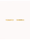 Single Band Smooth Silver Conch Ear Cuff Earrings