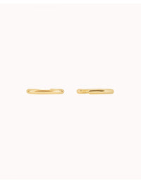 Single Band Smooth Silver Conch Ear Cuff Earrings
