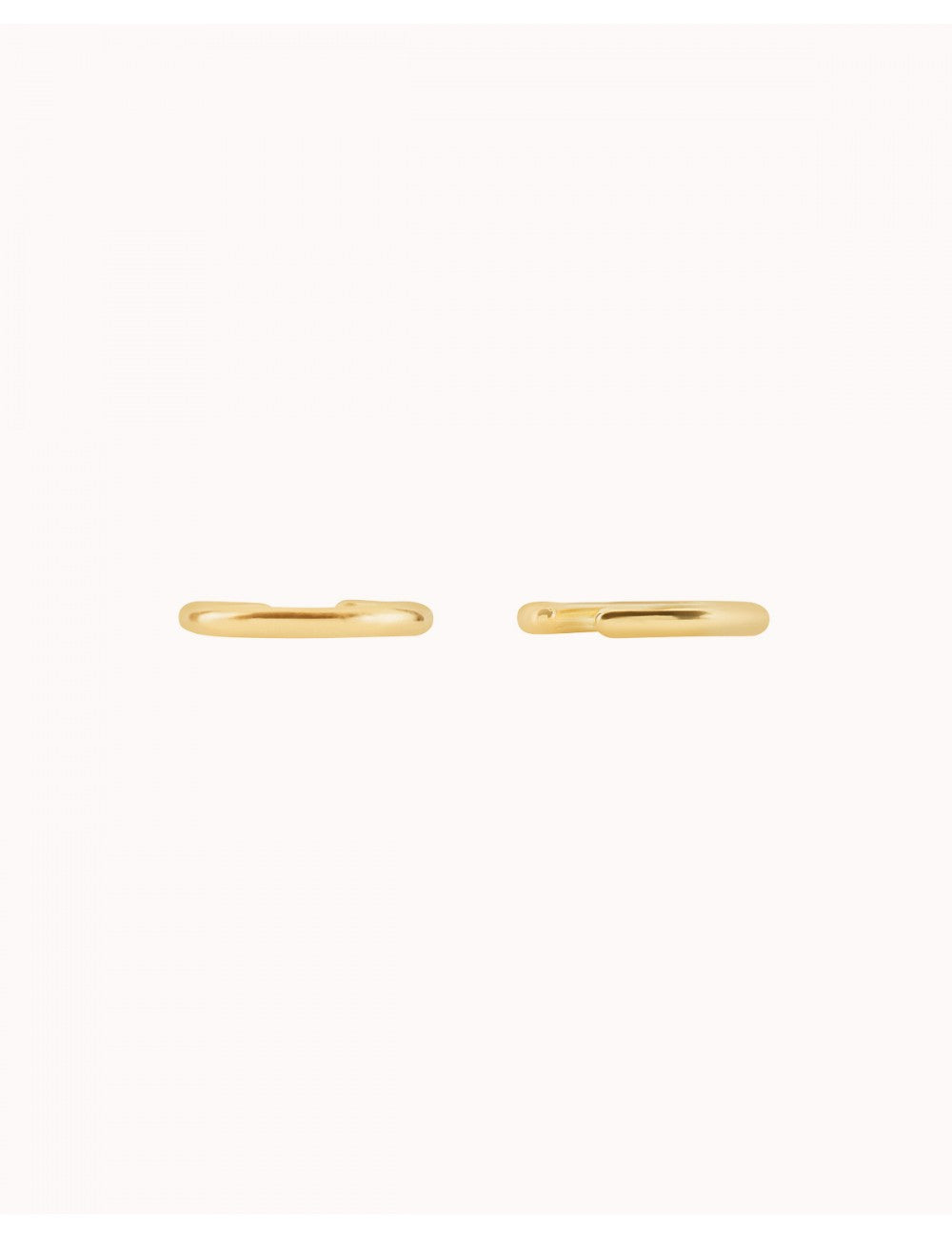 Single Band Smooth Silver Conch Ear Cuff Earrings