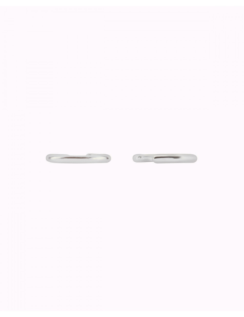 Single Band Smooth Silver Conch Ear Cuff Earrings