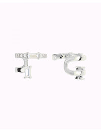 Conch Ear Cuff Ohrringe mit Baguette und Pavé Zirkonia