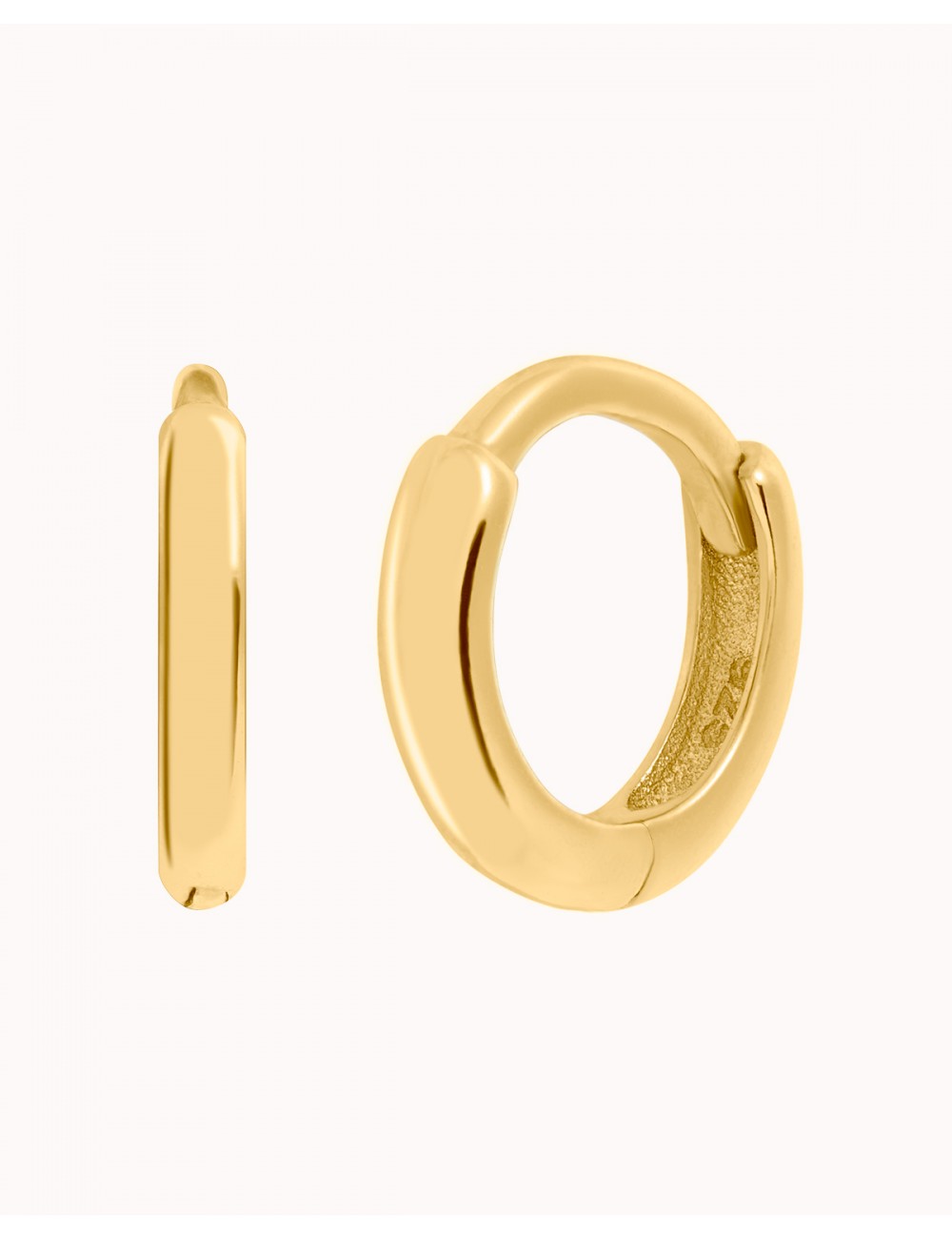 Petites boucles d'oreilles créoles hélix