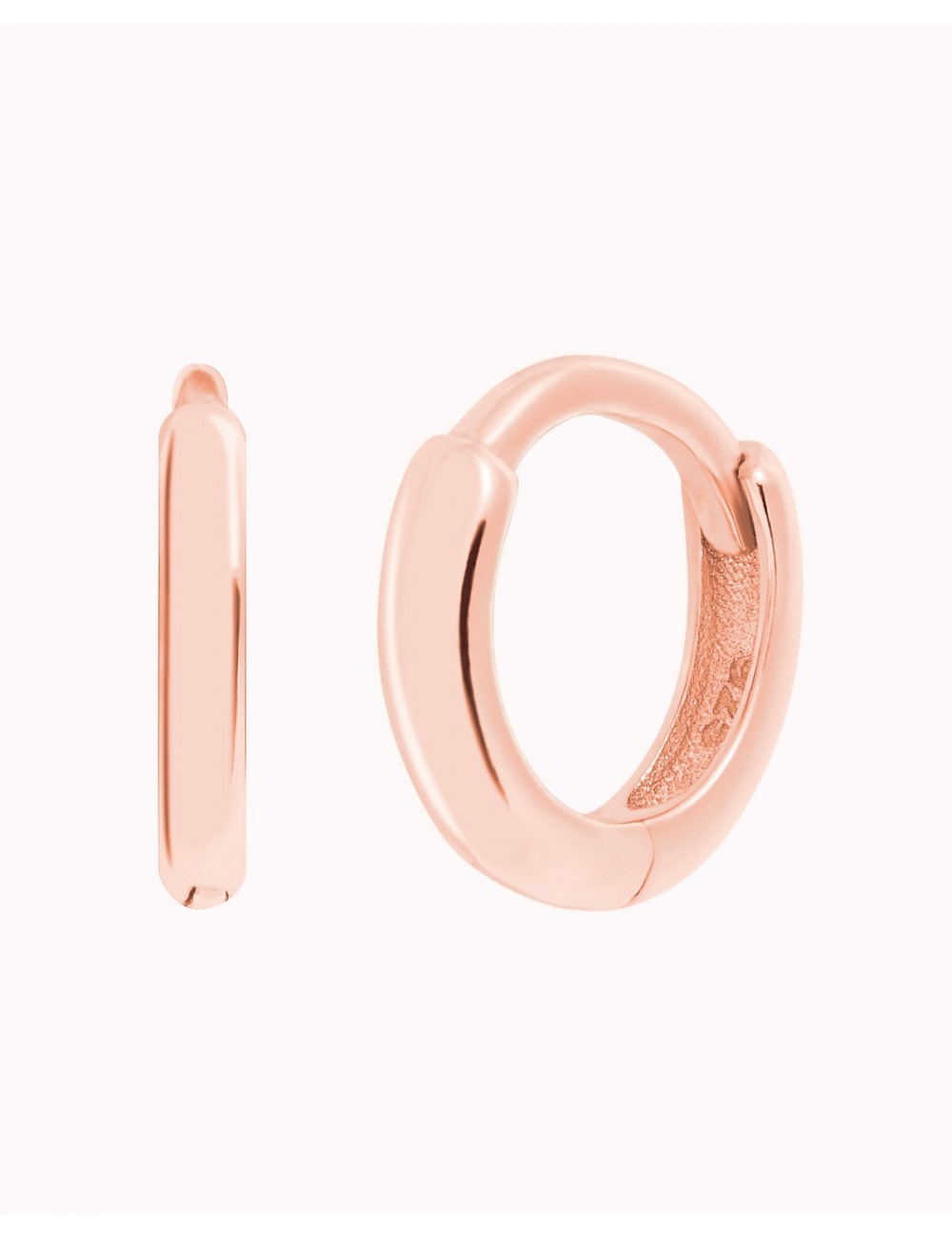 Petites boucles d'oreilles créoles hélix