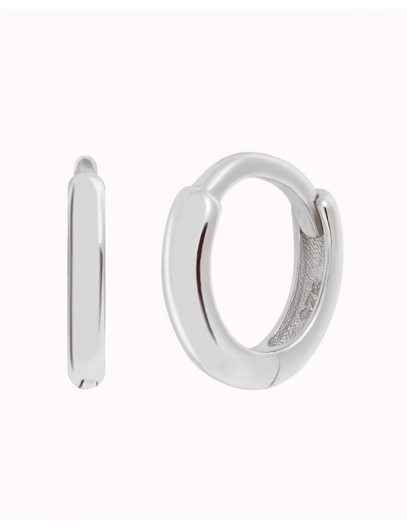 Petites boucles d'oreilles créoles hélix