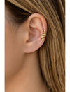 Leaves Shaped Conch Ear Cuff Earrings