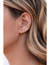 Leaves Shaped Conch Ear Cuff Earrings