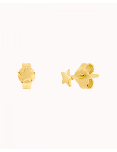 Star Shaped Stud Earrings - Medium size