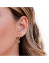 Pendientes stud minimalistas en forma de estrella - Tamaño mediano