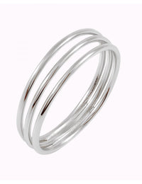 Anillo minimalista con tres bandas