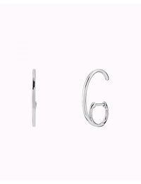 Ear Lobe Cuff Huggie Hoop Earrings