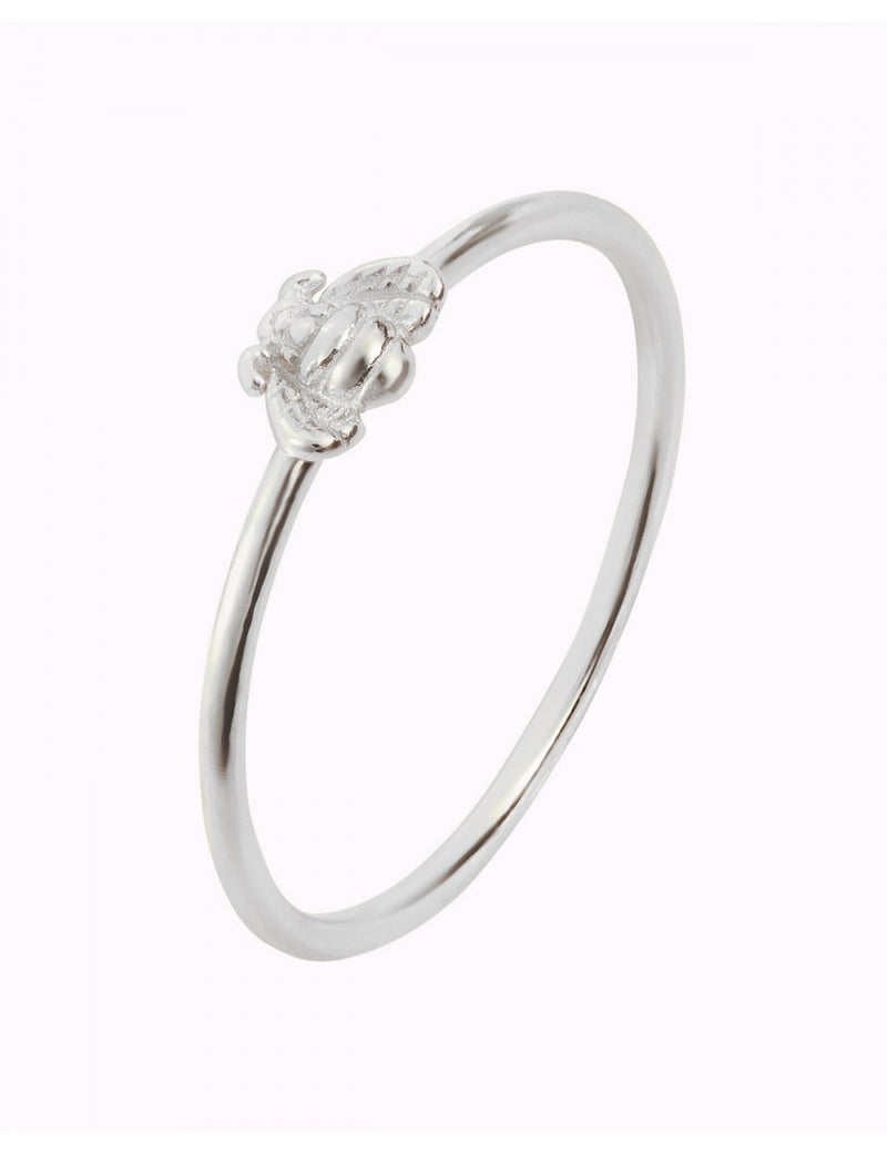 Anillo fino con abeja mini