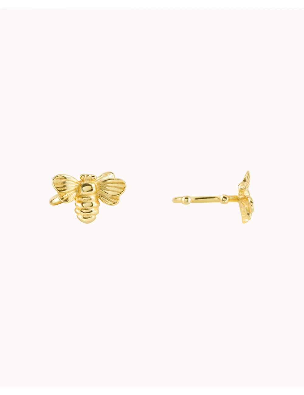 Petites boucles d'oreilles en forme d'abeille