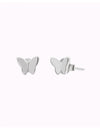 Pendientes pequeños en forma de mariposa