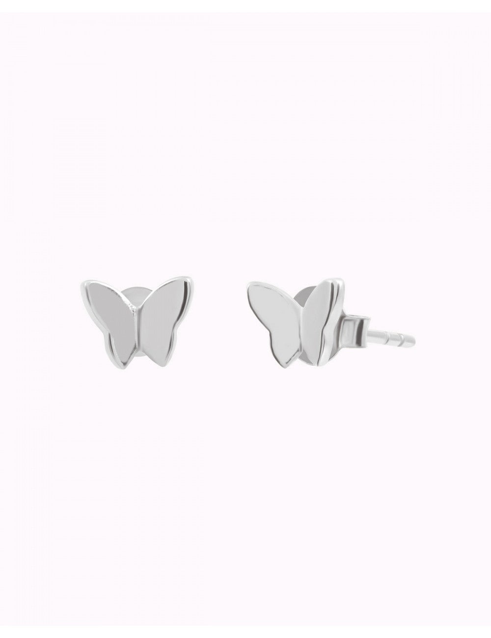 Pendientes pequeños en forma de mariposa