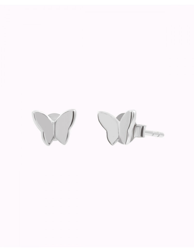 Pendientes pequeños en forma de mariposa