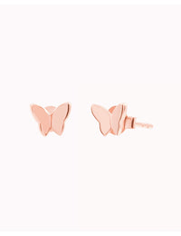 Pendientes pequeños en forma de mariposa