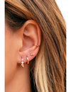Pendientes stud pequeños en forma de abeja mini