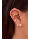 Pendientes stud pequeños en forma de abeja mini