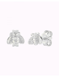 Pendientes stud pequeños en forma de abeja mini