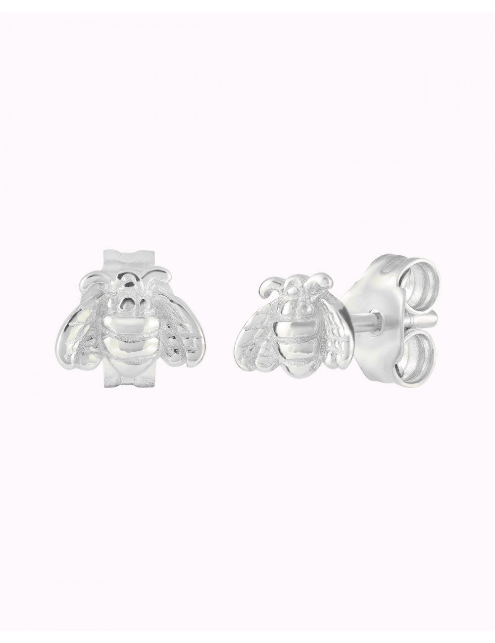 Pendientes stud pequeños en forma de abeja mini