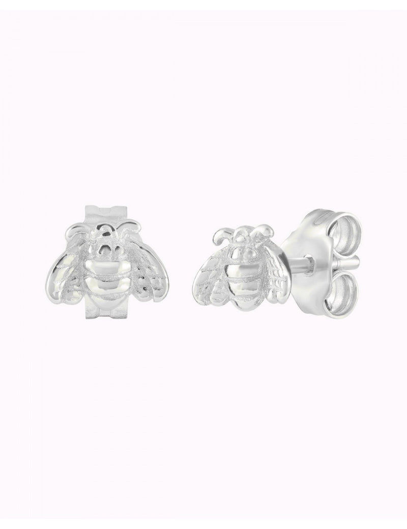 Pendientes stud pequeños en forma de abeja mini
