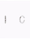 Pendientes ear cuff conch de pinchos