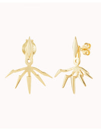 Pendientes ear jacket con pinchos