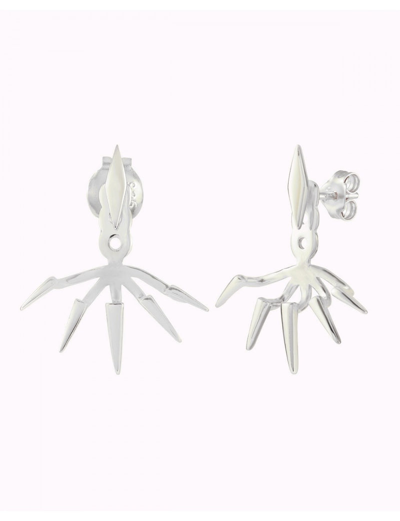 Pendientes ear jacket con pinchos