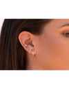 Star Conch Ear Cuff Ohrringe mit Pavé-gefassten Zirkonen