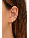 Star Conch Ear Cuff Ohrringe mit Pavé-gefassten Zirkonen