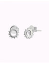 Pendientes stud en forma de sol