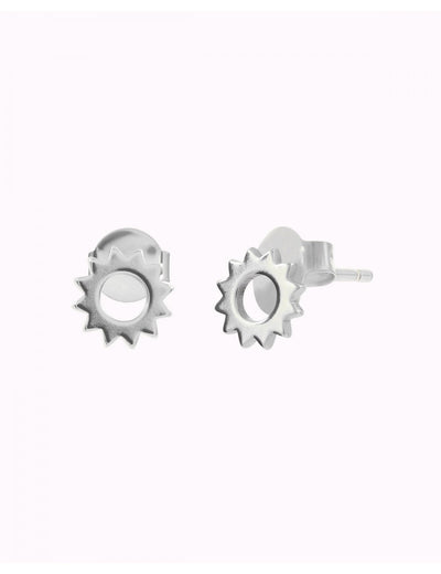 Sun Shaped Stud Earrings