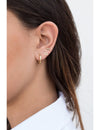 Pendientes stud en forma de sol